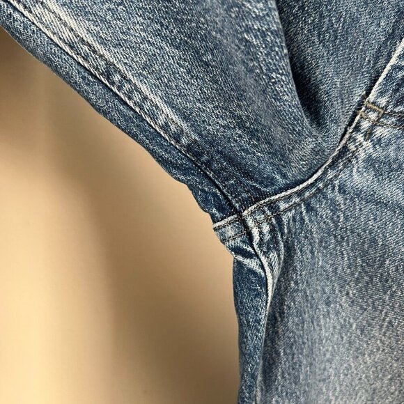 Rails Sunset High Rise Slim Flare Jeans Size 24 Medium Wash Blue Denim - Picture 5 of 11